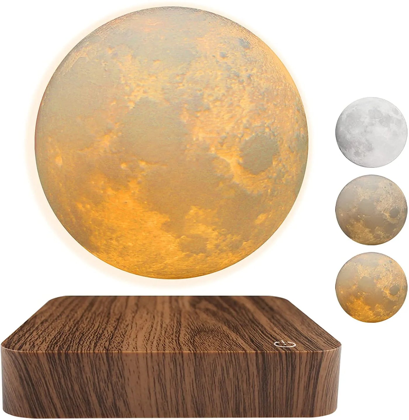 Creative Magnetic Levitation Moon Lamp 3D