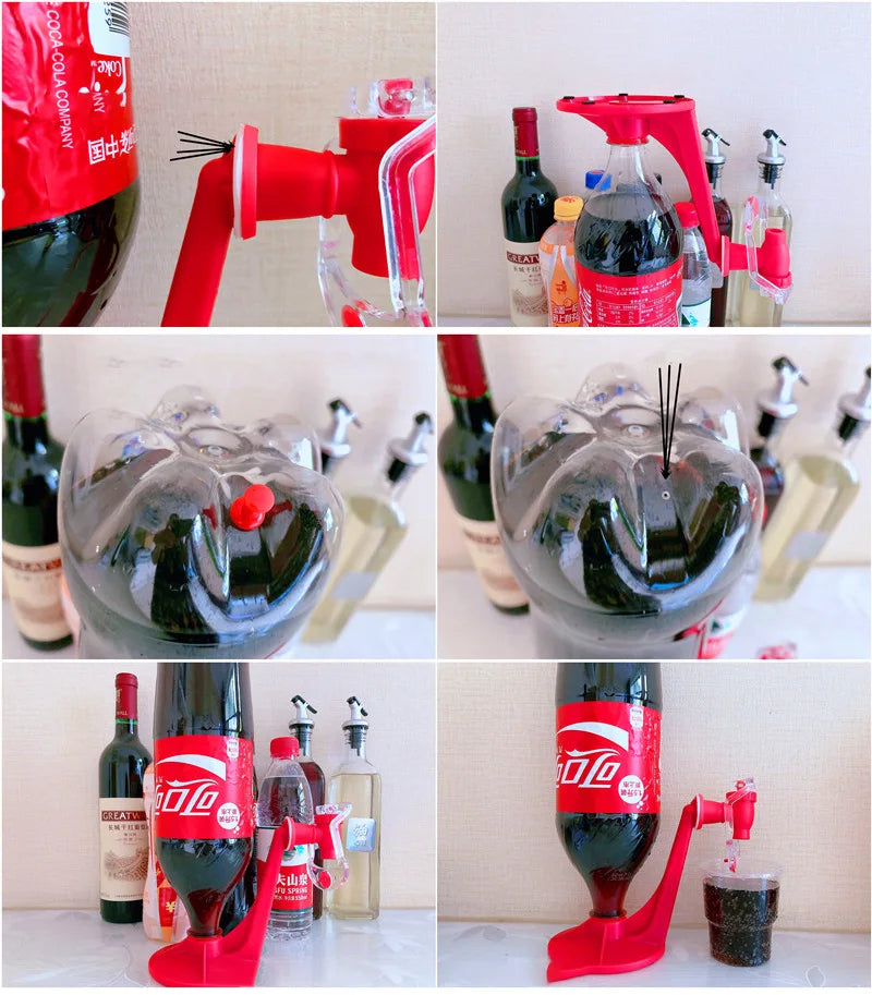 Soda Beverage Dispenser Bottle Coke