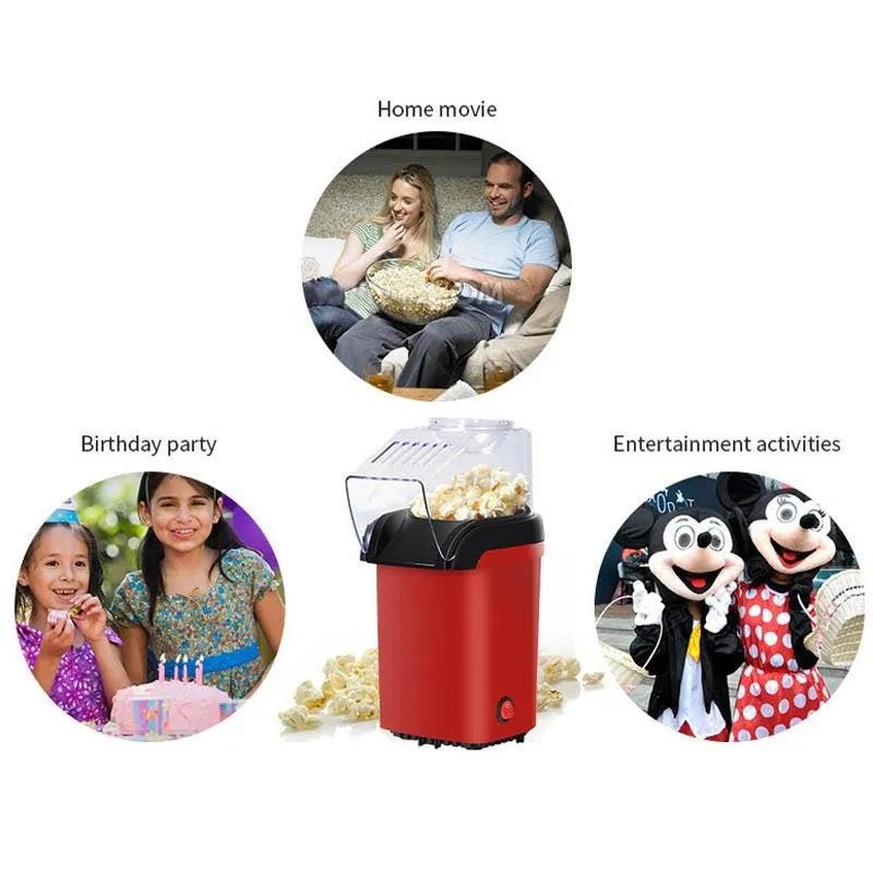 Mini Household Healthy Hot Air Oil-free Popcorn